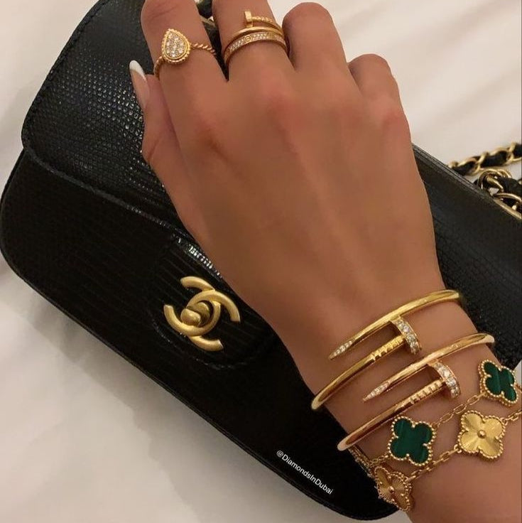 Bracciale 5 Motifs VC – Oro
