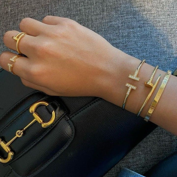 Bracciale T Wire Diamanti TF