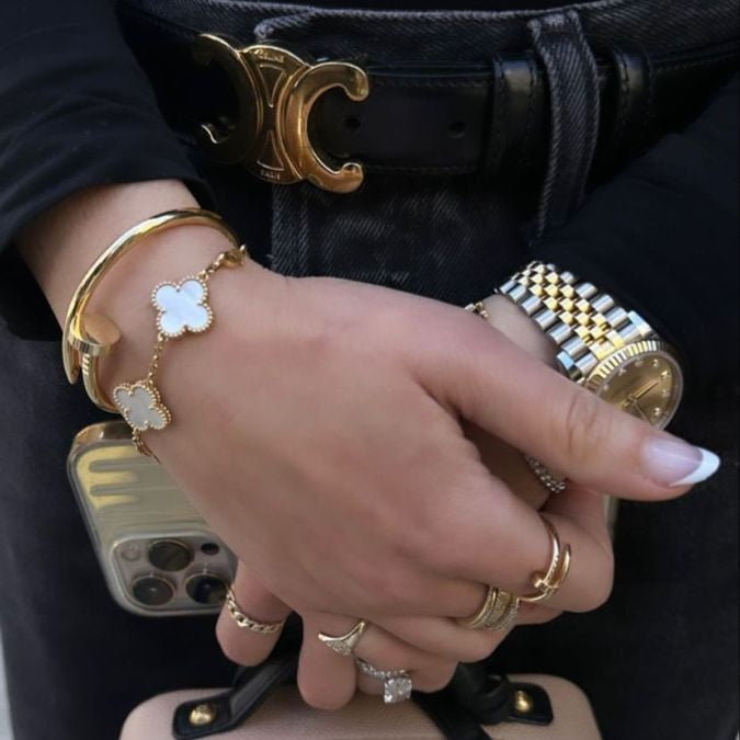 Bracciale 5 Motifs VC – Snow