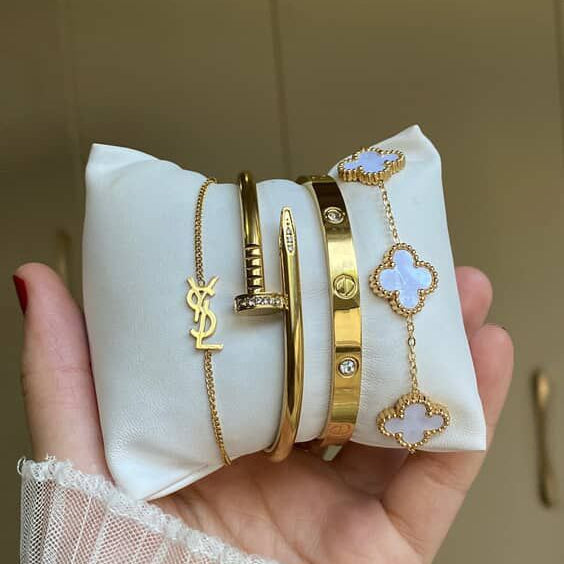 Bracciale 5 Motifs VC – Snow