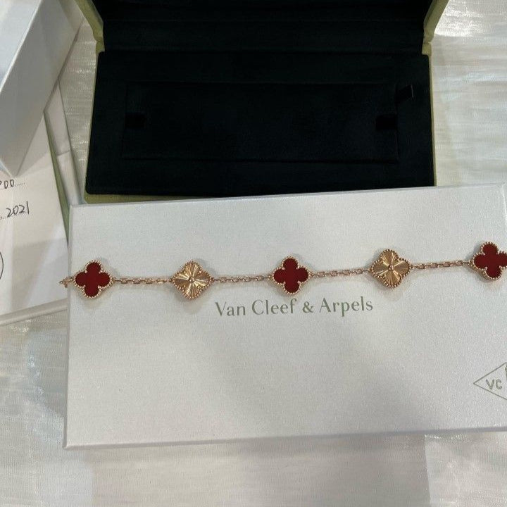 Bracciale 5 Motifs VC – Rubino