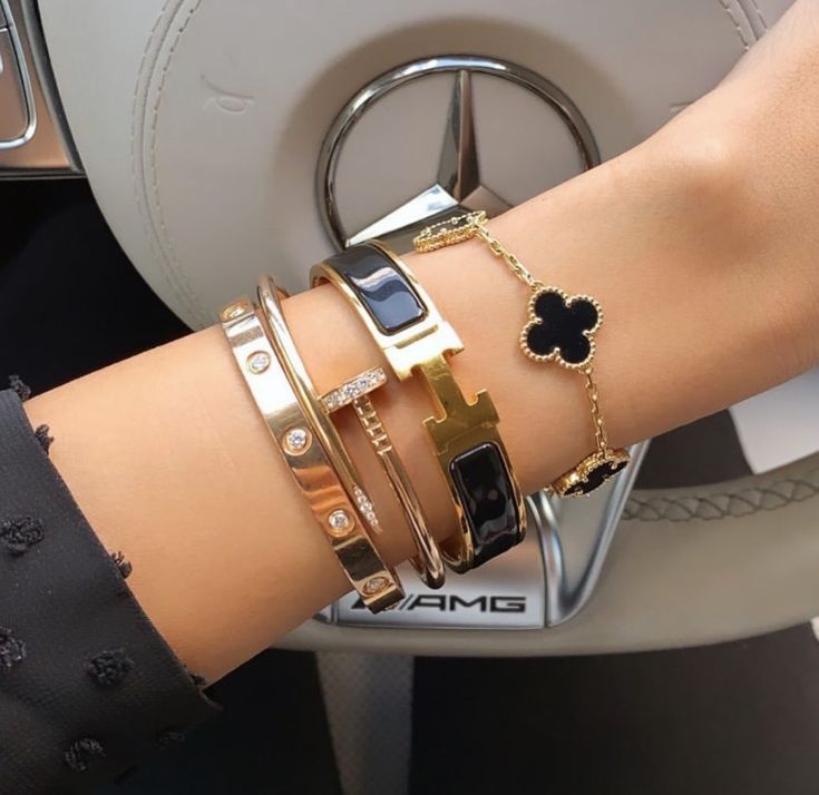 Bracciale Clic H – Obsidian
