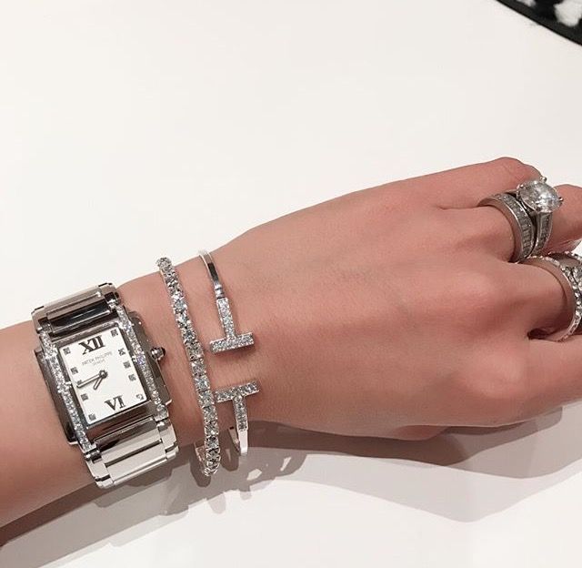 Bracciale T Wire Diamanti TF