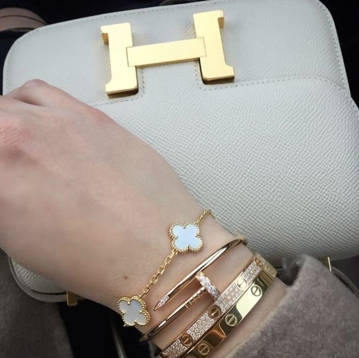 Bracciale 5 Motifs VC – Snow