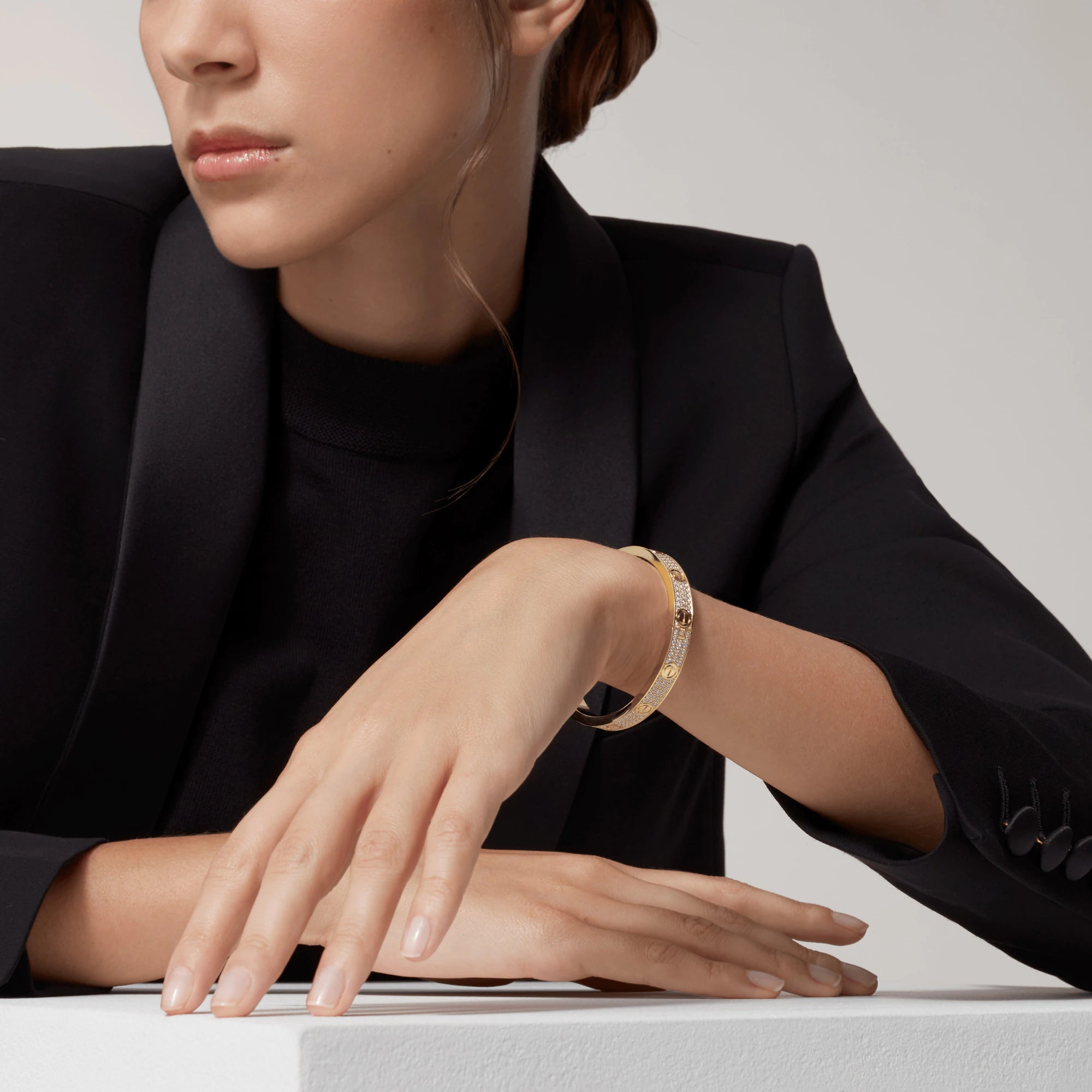 Bracciale Love Diamonds Paved Classic CR