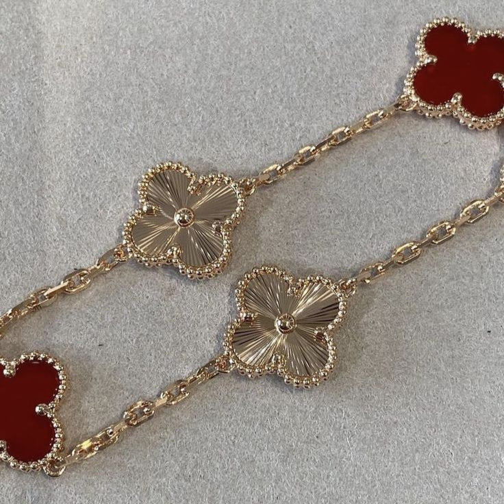 Bracciale 5 Motifs VC – Rubino