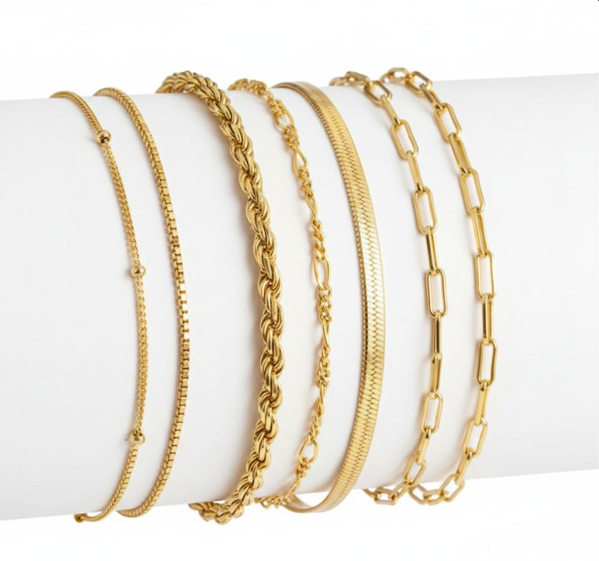 Set di Bracciali Isabella Vernetta | Oro