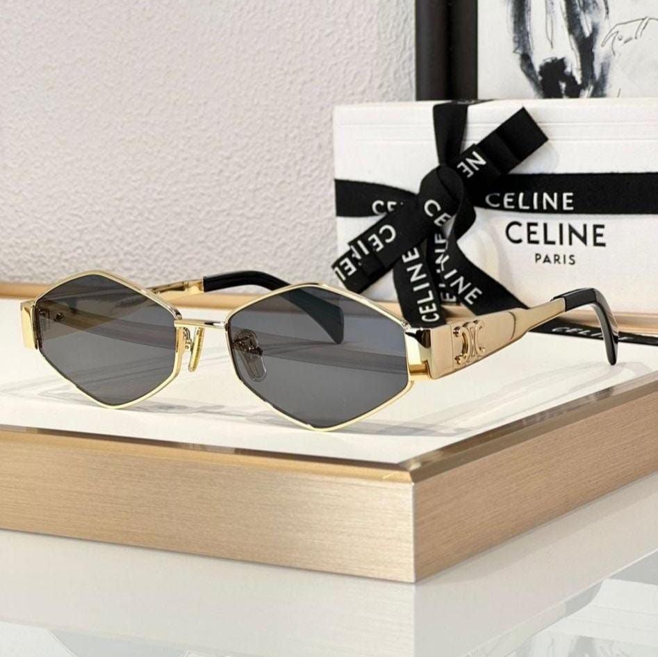 Celine Occhiali da Sole Esagonali da Donna
