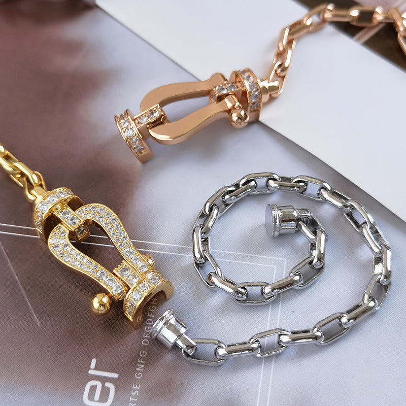 Bracciale Horseshoe Clasp