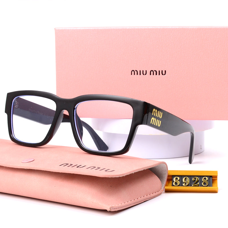 Miu Miu Occhiali da Sole Rettangolari con Logo