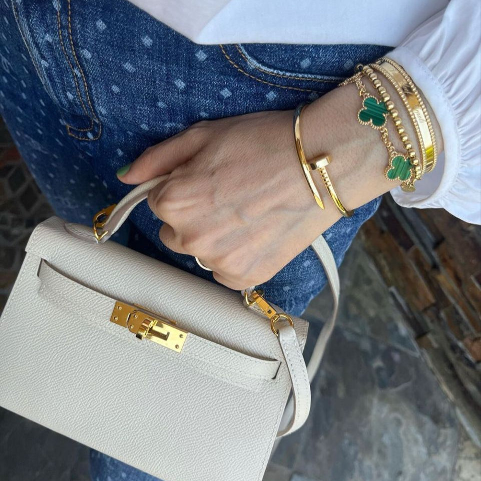 Bracciale 5 Motifs VC – Smeraldo