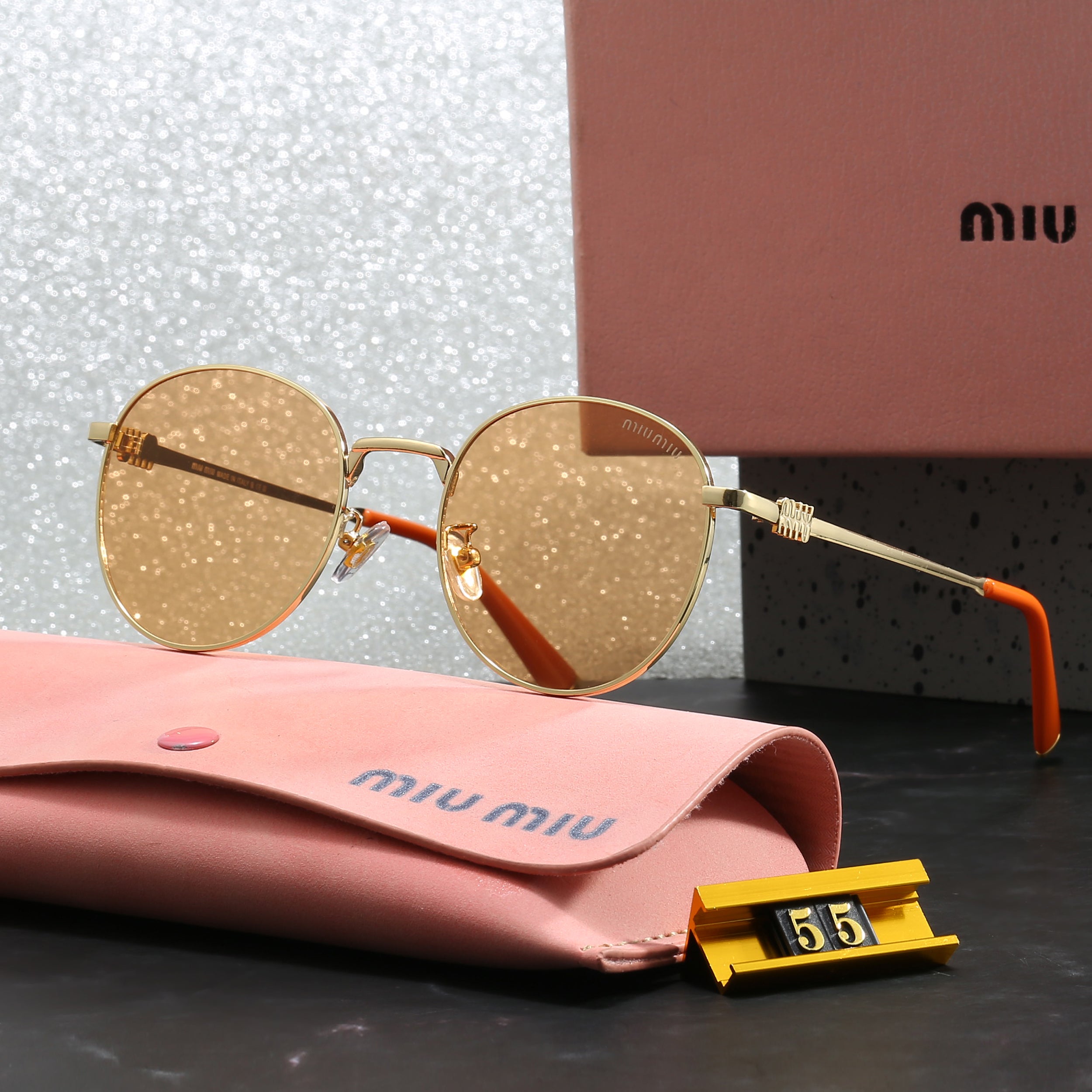 Miu Miu Occhiali da Sole Rotondi
