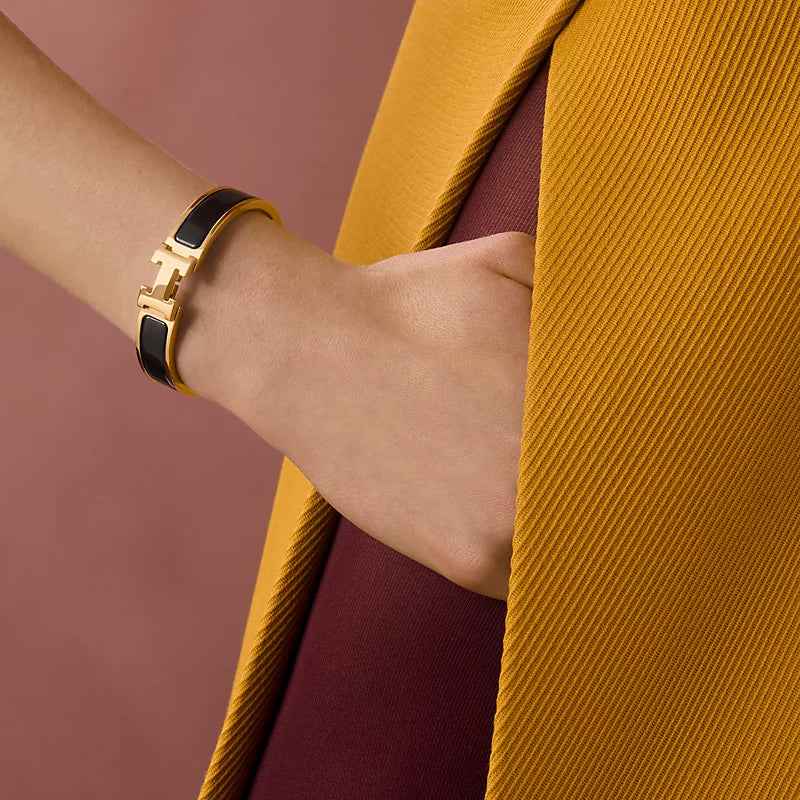 Bracciale Clic H – Obsidian
