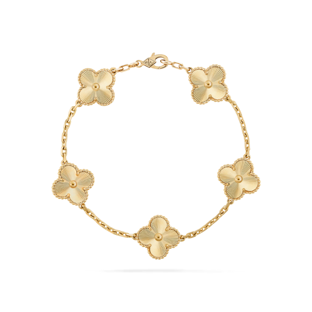 Bracciale 5 Motifs VC – Oro
