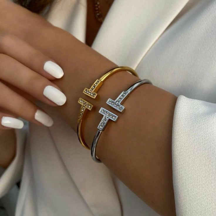 Bracciale T Wire Diamanti TF