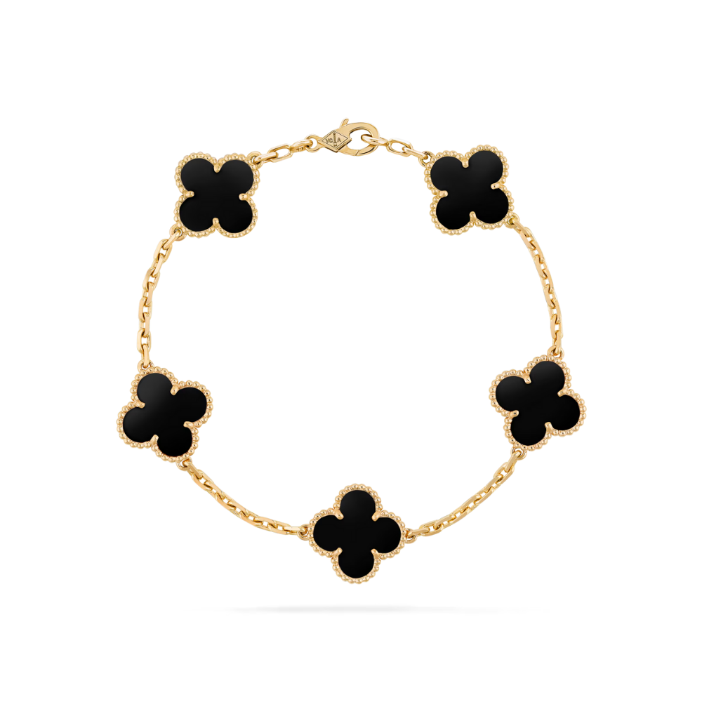 Bracciale 5 Motifs VC – Obsidian