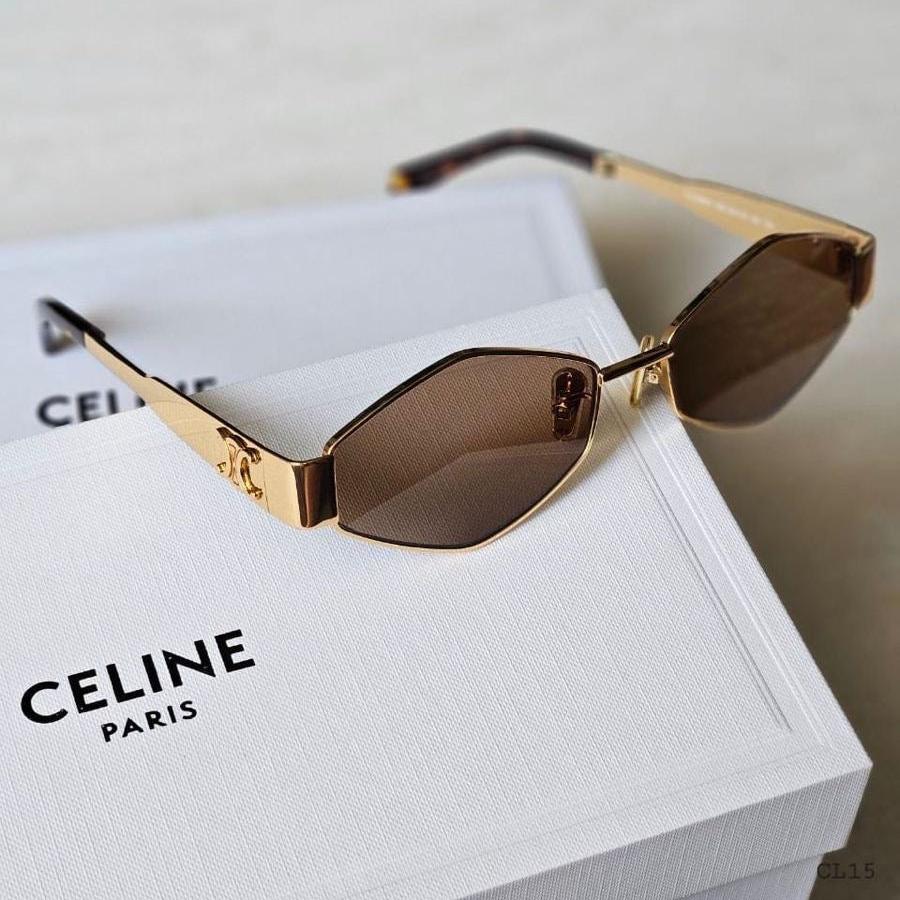Celine Occhiali da Sole Esagonali da Donna