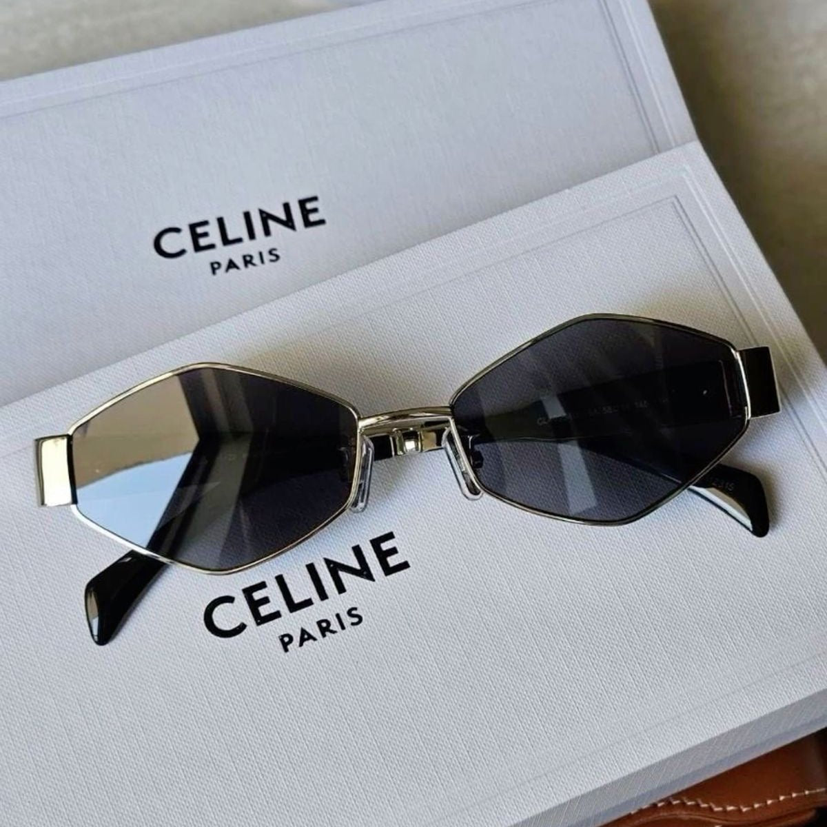Celine Occhiali da Sole Esagonali da Donna