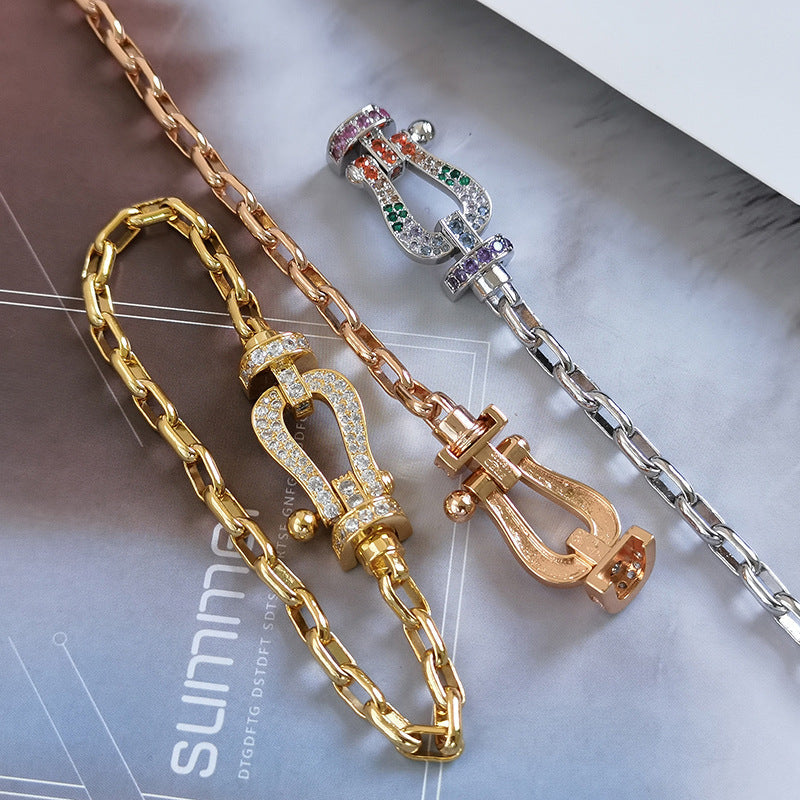 Bracciale Horseshoe Clasp