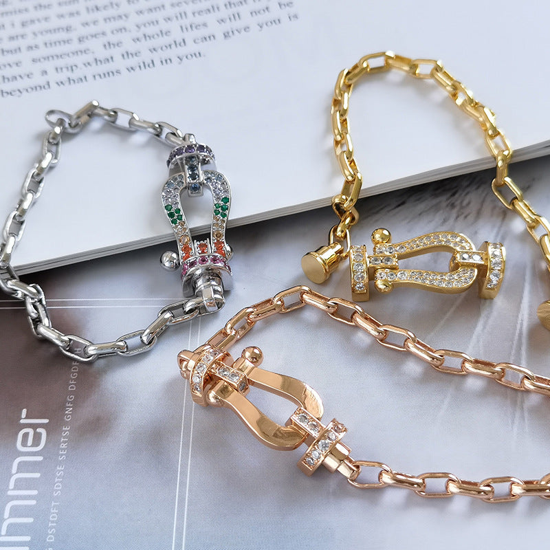Bracciale Horseshoe Clasp