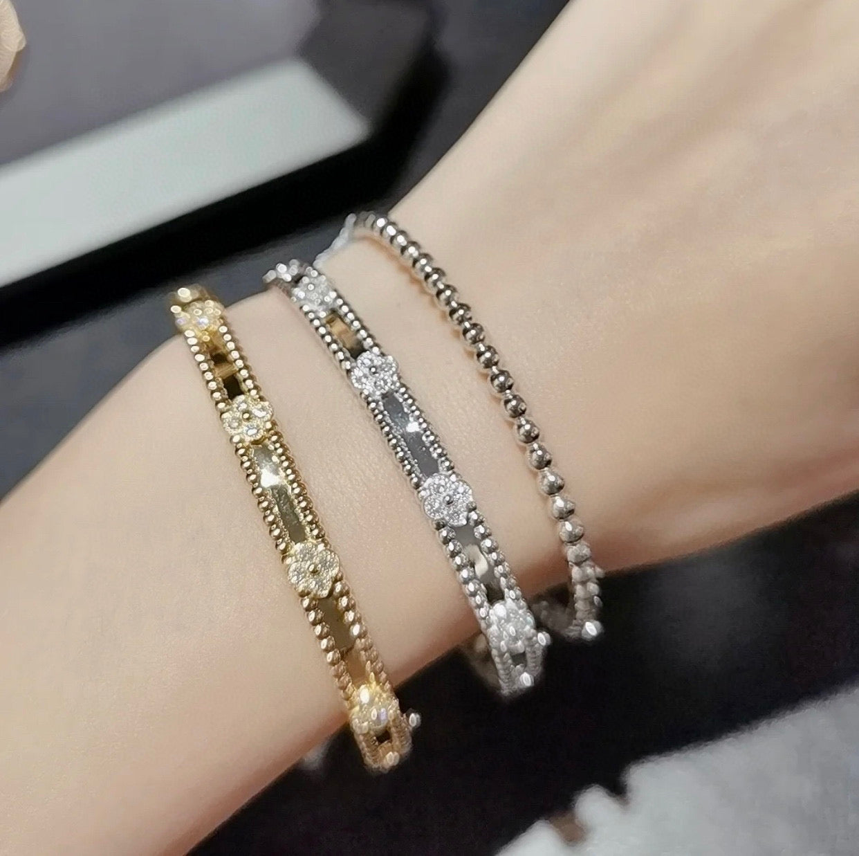 Bracciale Clover Diamanti VC