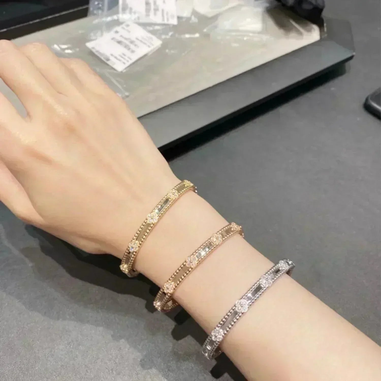 Bracciale Clover Diamanti VC