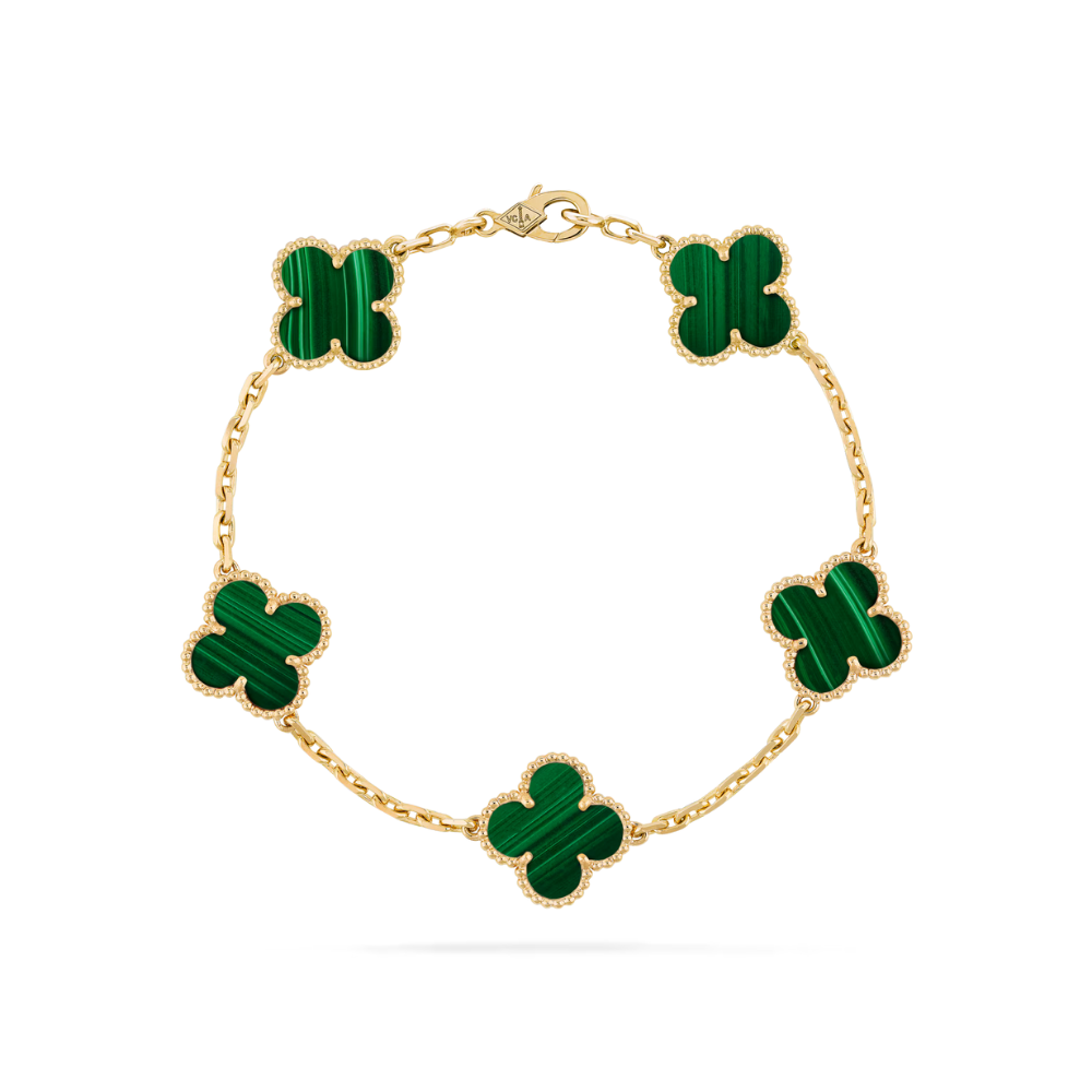 Bracciale 5 Motifs VC – Smeraldo
