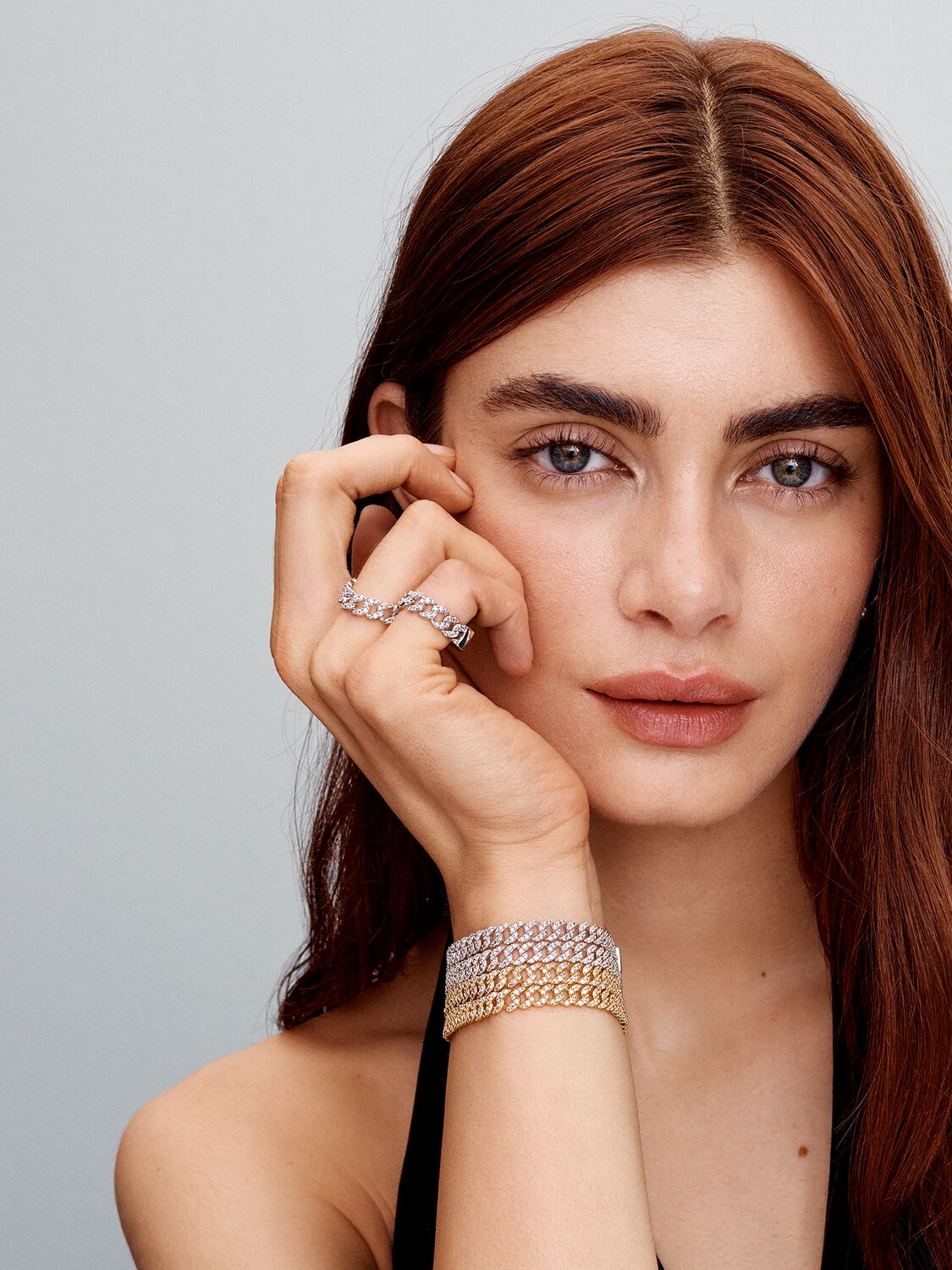 Bracciale Pave Cuban | Oro