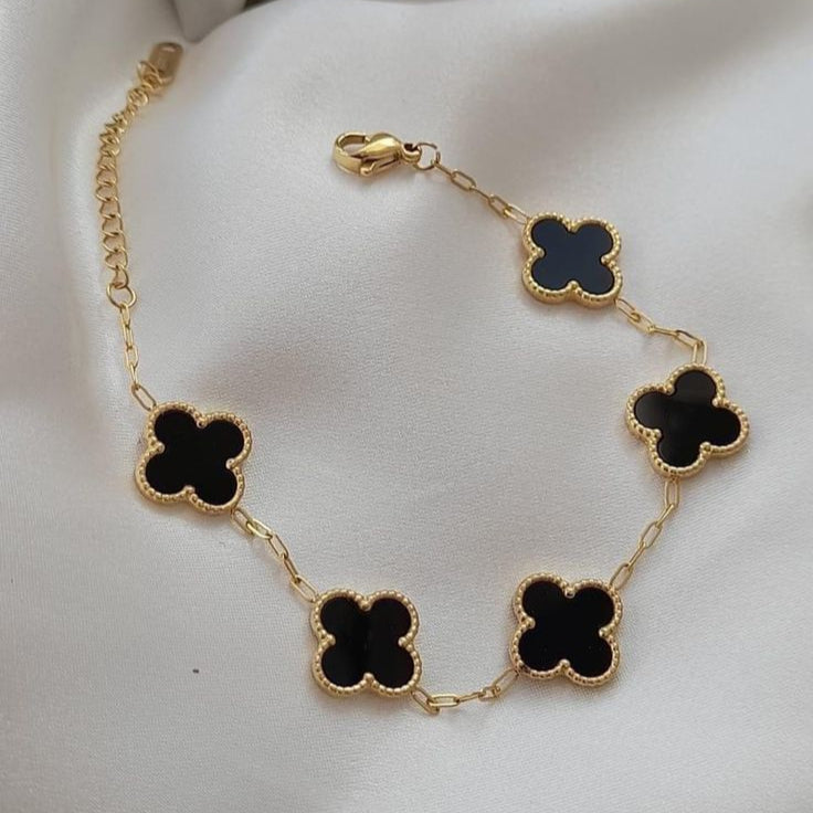 Bracciale 5 Motifs VC – Obsidian