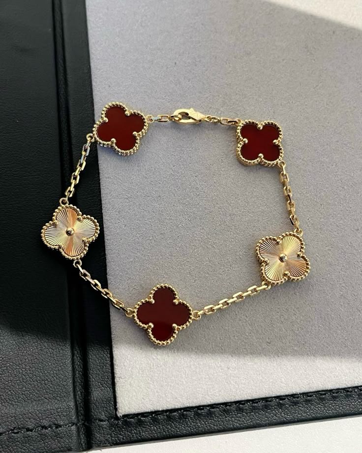 Bracciale 5 Motifs VC – Rubino