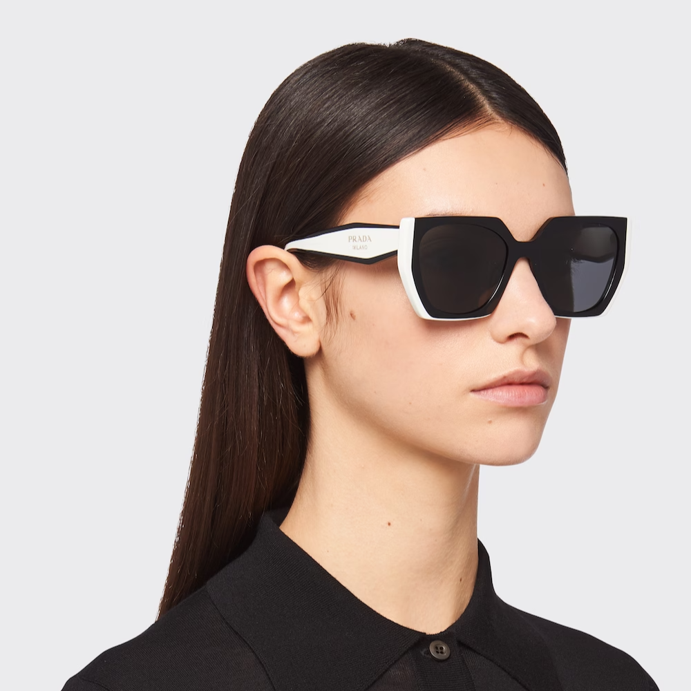 Prada Occhiali da Sole Rettangolari Ultra-Leggeri Classic