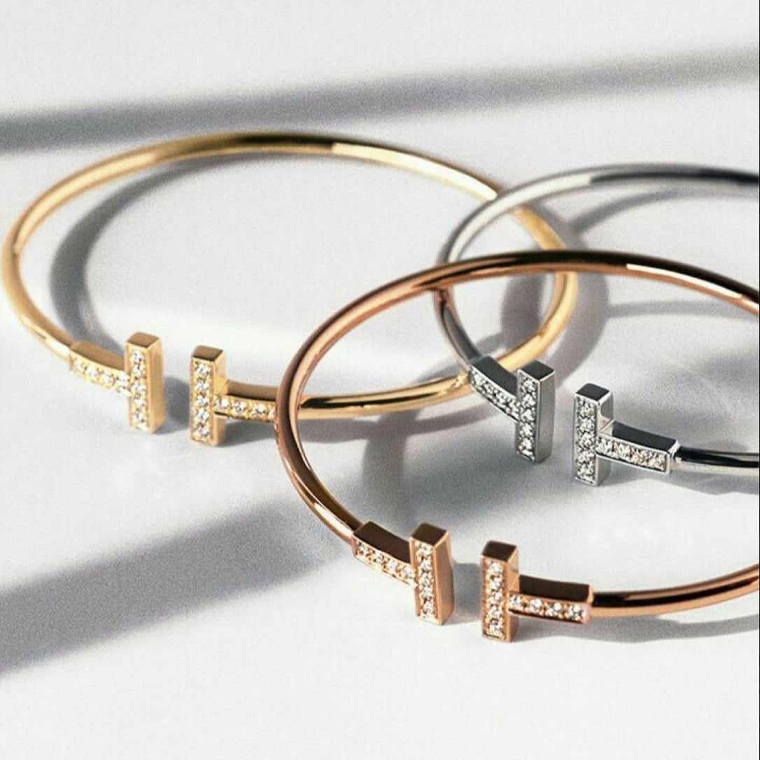 Bracciale T Wire Diamanti TF