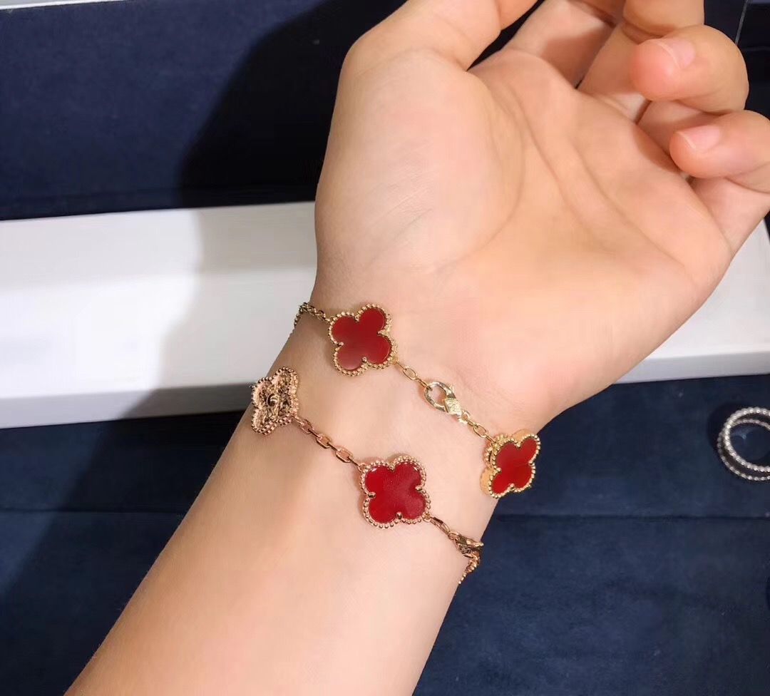 Bracciale 5 Motifs VC – Rubino