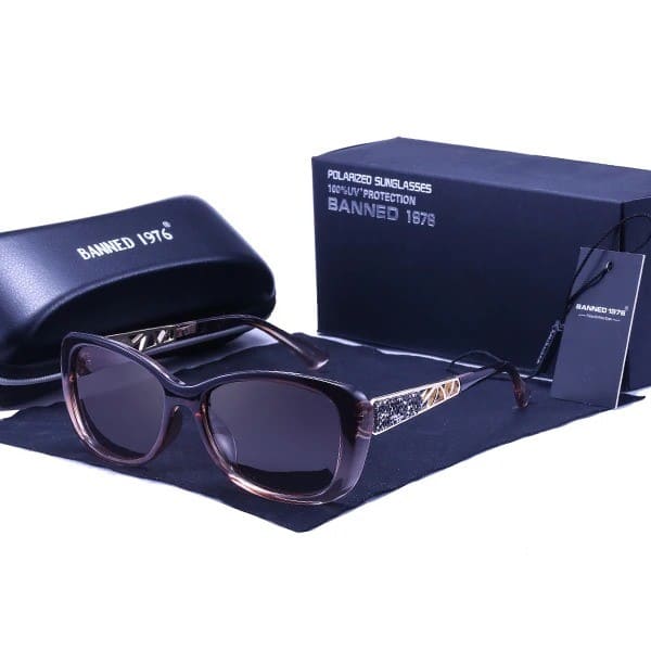 Occhiali da Sole Luxury Polarizzati con Cristalli da Donna